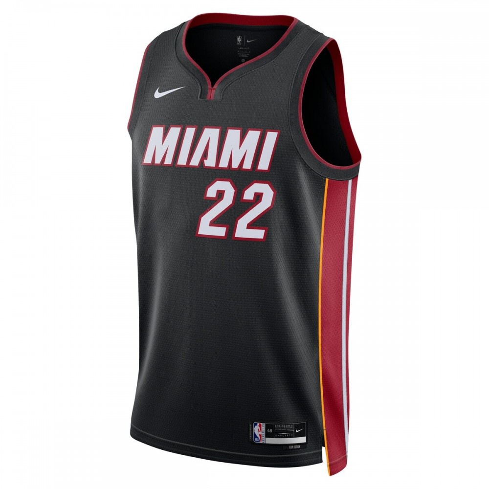 Jimmy Butler Miami Heat Unisex 2022/23 Swingman Jersey - Icon Edition - Black-Pro Kit Vault | Brand New 26/27 Sports Jerseys
